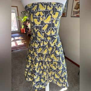 Beebop & Wally Strapless Gladys Dress".